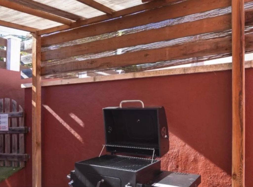 Barbacoa exterior de Villa Tanqueta